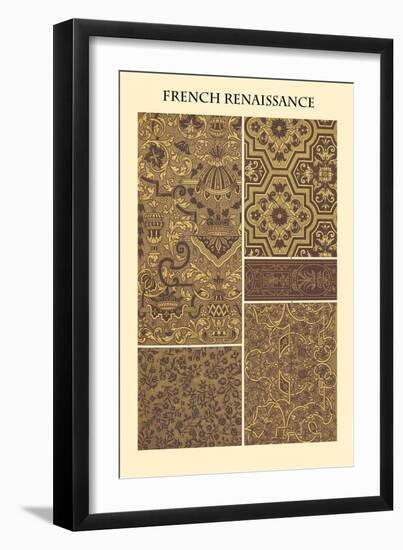 Ornament-French Renaissance-Racinet-Framed Art Print