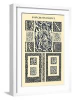 Ornament-French Renaissance-Racinet-Framed Art Print