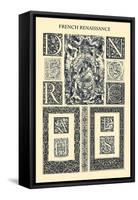 Ornament-French Renaissance-Racinet-Framed Stretched Canvas