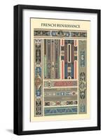 Ornament-French Renaissance-Racinet-Framed Art Print