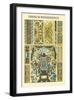 Ornament-French Renaissance-Racinet-Framed Art Print