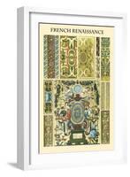 Ornament-French Renaissance-Racinet-Framed Art Print