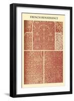 Ornament-French Renaissance-Racinet-Framed Art Print