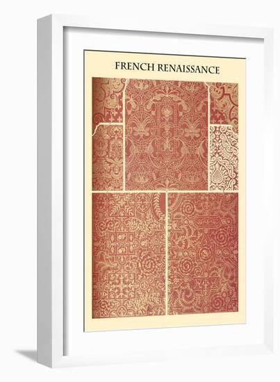 Ornament-French Renaissance-Racinet-Framed Art Print