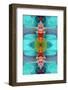 Ornament from Flower Photographs, Conceptual Layer Work-Alaya Gadeh-Framed Photographic Print