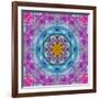 Ornament from Flower Photographs, Conceptual Layer Work-Alaya Gadeh-Framed Photographic Print