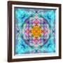 Ornament from Flower Photographs, Conceptual Layer Work-Alaya Gadeh-Framed Photographic Print