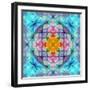 Ornament from Flower Photographs, Conceptual Layer Work-Alaya Gadeh-Framed Photographic Print