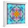 Ornament from Flower Photographs, Conceptual Layer Work-Alaya Gadeh-Framed Photographic Print