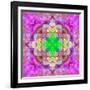 Ornament from Flower Photographs, Conceptual Layer Work-Alaya Gadeh-Framed Premium Photographic Print