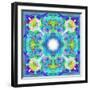 Ornament from Flowers, Photographic Layer Work-Alaya Gadeh-Framed Photographic Print