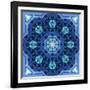 Ornament from Orchids in Blue Colors-Alaya Gadeh-Framed Photographic Print