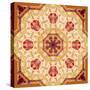 Ornament from Orchids in Warm Colors-Alaya Gadeh-Stretched Canvas