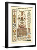 Ornament-German Renaissance-Racinet-Framed Art Print