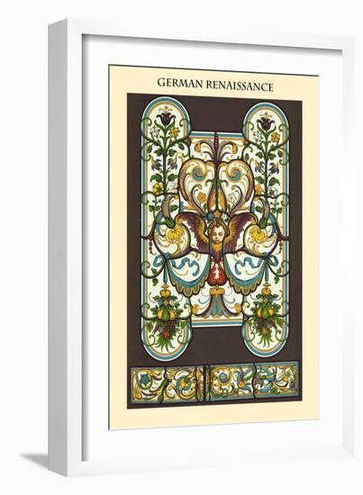 Ornament-German Renaissance-Racinet-Framed Art Print