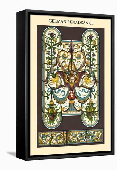 Ornament-German Renaissance-Racinet-Framed Stretched Canvas