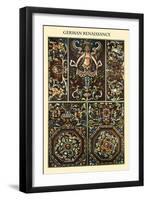 Ornament-German Renaissance-Racinet-Framed Art Print