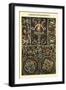 Ornament-German Renaissance-Racinet-Framed Art Print