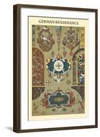 Ornament-German Renaissance-Racinet-Framed Art Print