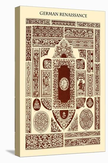 Ornament-German Renaissance-Racinet-Stretched Canvas