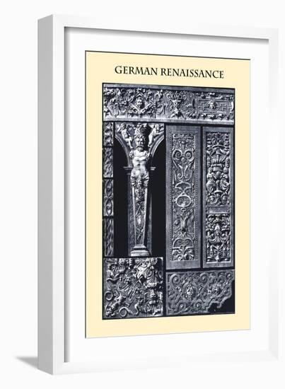 Ornament-German Renaissance-Racinet-Framed Art Print