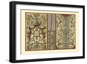 Ornament-German Renaissance-Racinet-Framed Art Print