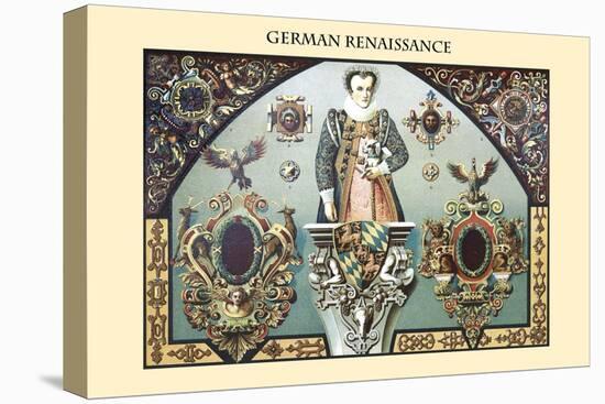 Ornament-German Renaissance-Racinet-Stretched Canvas