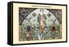 Ornament-German Renaissance-Racinet-Framed Stretched Canvas