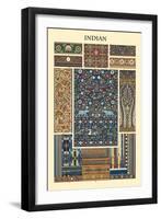 Ornament-Indian-Racinet-Framed Art Print