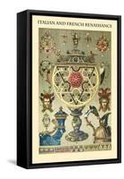 Ornament-Italian and French Renaissance-Racinet-Framed Stretched Canvas