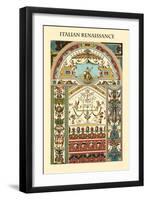 Ornament-Italian Renaissance-Racinet-Framed Art Print