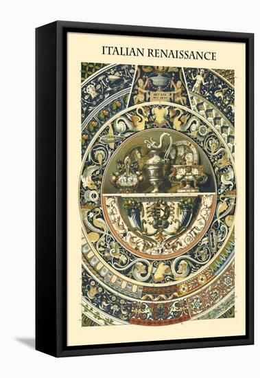 Ornament-Italian Renaissance-Racinet-Framed Stretched Canvas