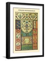 Ornament-Italian Renaissance-Racinet-Framed Art Print