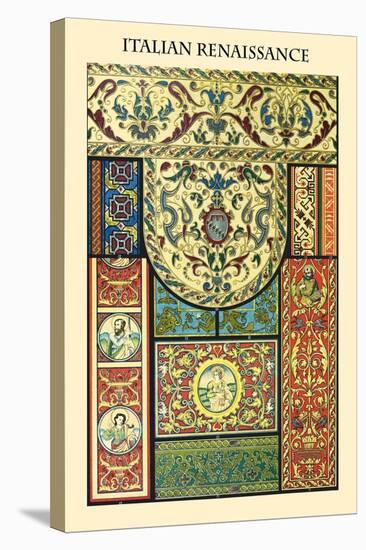 Ornament-Italian Renaissance-Racinet-Stretched Canvas