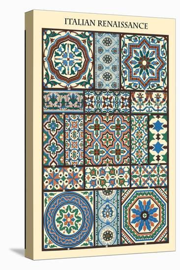 Ornament-Italian Renaissance-Racinet-Stretched Canvas