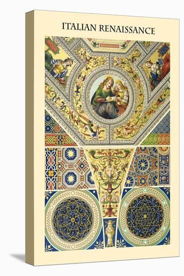 Ornament-Italian Renaissance-Racinet-Stretched Canvas