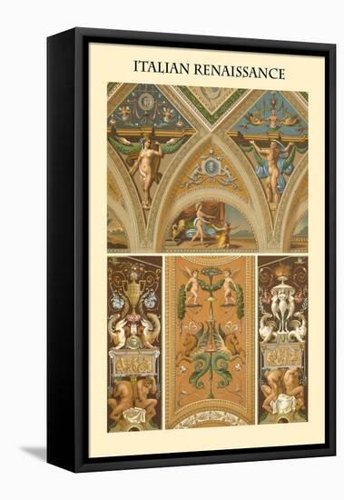 Ornament-Italian Renaissance-Racinet-Framed Stretched Canvas