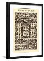 Ornament-Italian Renaissance-Racinet-Framed Art Print