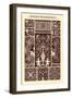 Ornament-Italian Renaissance-Racinet-Framed Art Print