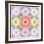 Ornament Made with Love and Passion from Flower Photograph and Drawing, Conceptual Layer Work-Alaya Gadeh-Framed Photographic Print
