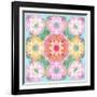 Ornament Made with Love and Passion from Flower Photograph and Drawing, Conceptual Layer Work-Alaya Gadeh-Framed Photographic Print