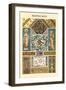 Ornament-Middle Ages-Racinet-Framed Art Print