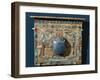 Ornament of a Mummy: Pectoral with Scarab Made of Lapis Lazuli-null-Framed Giclee Print
