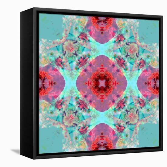 Ornament of Flower Photographies, Composing-Alaya Gadeh-Framed Stretched Canvas