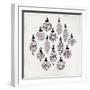 Ornament Pattern-PI Studio-Framed Art Print