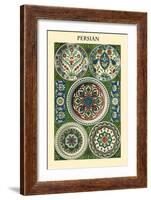 Ornament-Persian-Racinet-Framed Art Print