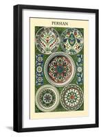 Ornament-Persian-Racinet-Framed Art Print