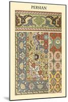 Ornament-Persian-Racinet-Mounted Art Print
