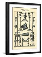 Ornament-Pompeian-Racinet-Framed Art Print