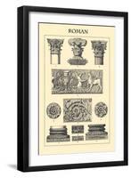 Ornament-Roman-Racinet-Framed Art Print